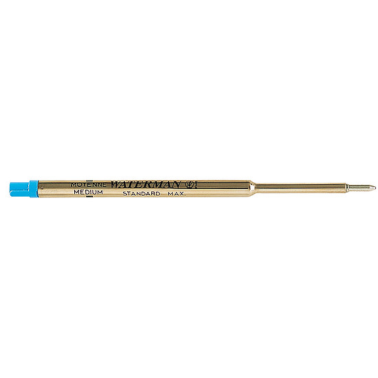 Waterman Standard Maxima golyóstoll betét, fém, ˝F˝ kék írásszín 5350253426