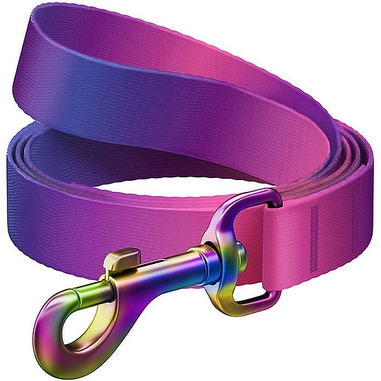 WAUDOG gradiens nylon kutyapóráz, hossza 122cm, lila (46609)