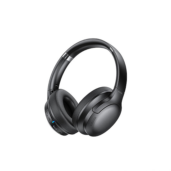 WEKOME M11 Enjoyer sorozat - Vezeték nélküli, fülre helyezhető Bluetooth V5.3 ANC fejhallgató fekete (WK-M11_BLACK)