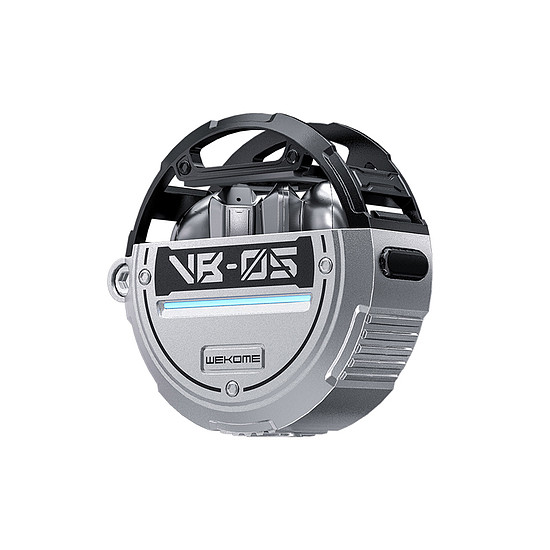 WEKOME VB05 Vanguard Series - Bluetooth V5.3 TWS vezeték nélküli fejhallgató töltőtokkal szürke (WK-VB05_GREY)