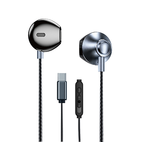 WEKOME YB08 Blackin sorozat - HiFi USB-C vezetékes fejhallgató Tarnish (WK-YB08_02_TARNISH)