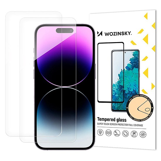 Wozinsky edzett üveg 2 db-os csomag iPhone 17 Airhez