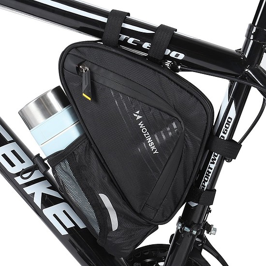 Wozinsky kerékpár táska 1,5 l váz alatt fekete (WBB23BK)