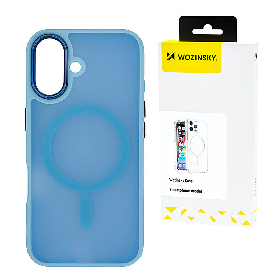 Wozinsky MagSafe divattok Samsung Galaxy S25-höz - kék