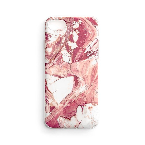 Wozinsky Marble TPU tokvédő Samsung Galaxy A02s EU pink telefonhoz
