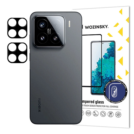 Wozinsky Teljes Kameraüveg Xiaomi Redmi Note 14 Pro 5G-hez, 2 db-os csomag