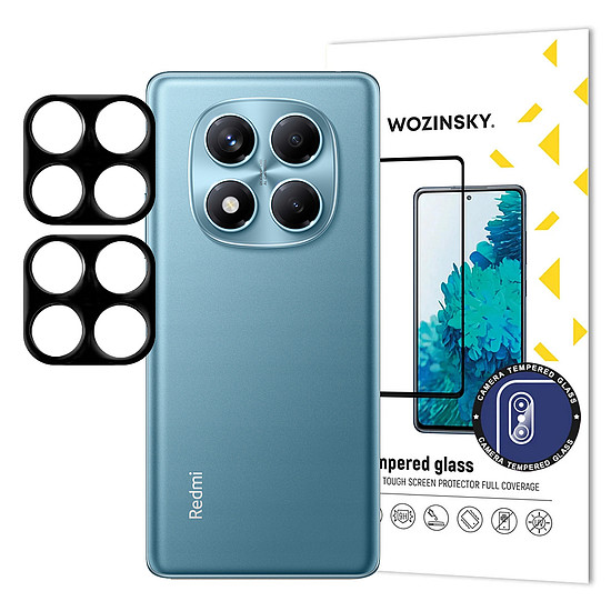 Wozinsky Teljes Kameraüveg Xiaomi Redmi Note 14 Pro+ készülékhez, 2 db-os csomag