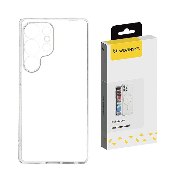 Wozinsky Ultra Clear tok Samsung Galaxy S25+ készülékhez - átlátszó