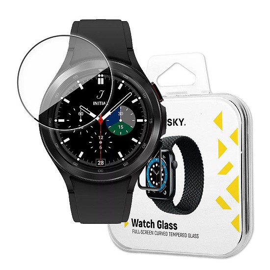 Wozinsky Watch Glass hibrid üveg Samsung Galaxy Watch 4/5 40 mm fekete