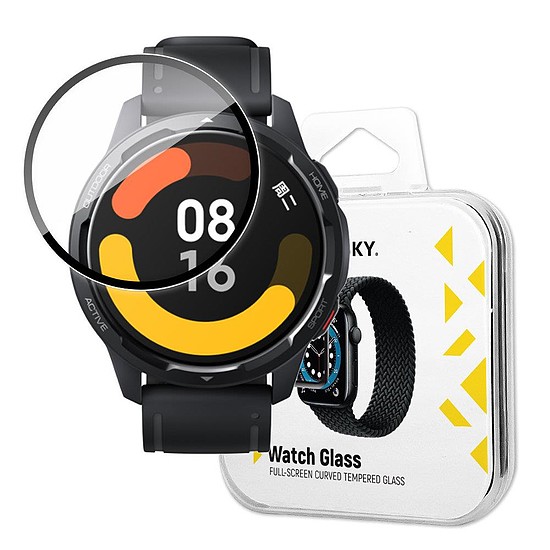 Wozinsky Watch Glass hibrid üveg Xiaomi Watch Color 2 fekete színhez