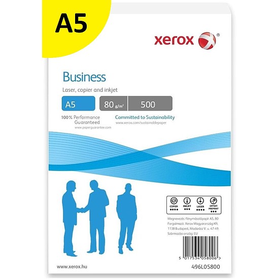 Fénymásolópapír A5 80gr. 500 ív / csomag