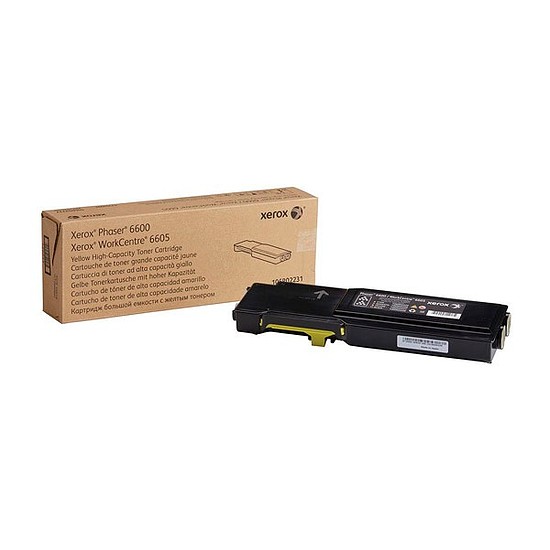 Xerox Phaser 6600 WorkCentre 6605 lézertoner eredeti Yellow 2K 106R02251
