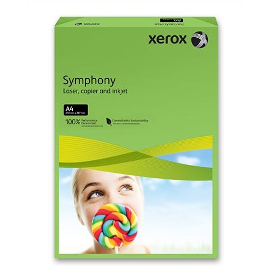 Xerox Symphony A4 80gr. színes fénymásolópapír sötétzöld, 500 ív / csomag / 93951