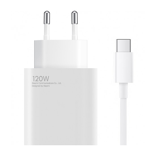 Xiaomi BHR9462EU 120W 6A USB-A fali töltő USB-C kábellel - fehér