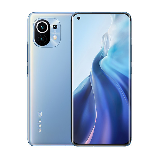 Xiaomi Mi 11 5G Dual Sim okostelefon - 256GB - 8GB RAM - kék - Globál Verzió