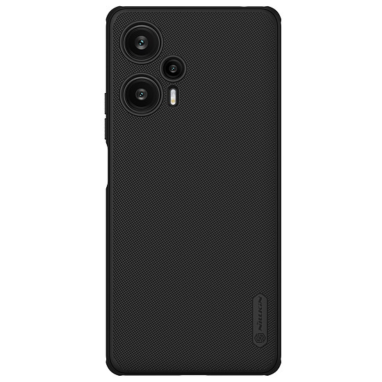 Xiaomi Redmi Note 12 Turbo / Xiaomi Poco F5 Armored Case Nillkin Super Frosted Shield Pro Armored Cover - Fekete