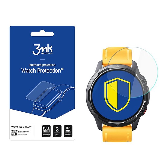 Xiaomi Watch S1 Active - 3mk Watch Protection v. FlexibleGlass Lite
