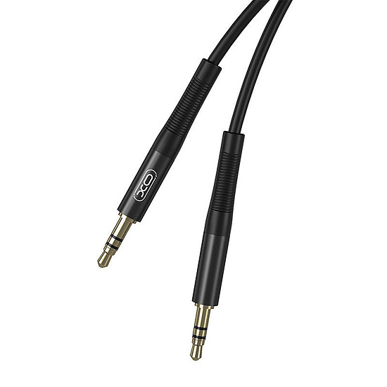 XO audiokábel mini jack jack 3,5mm AUX, 2m, fekete (NB-R175B)