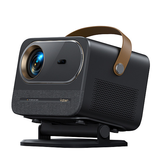 Yaber U12 LCD FullHD 1080p multimédiás projektor sztereó hangszórókkal - fekete