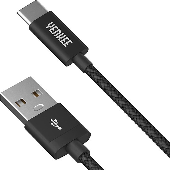 YCU 302 BK USB-C kábel 2m YENKEE