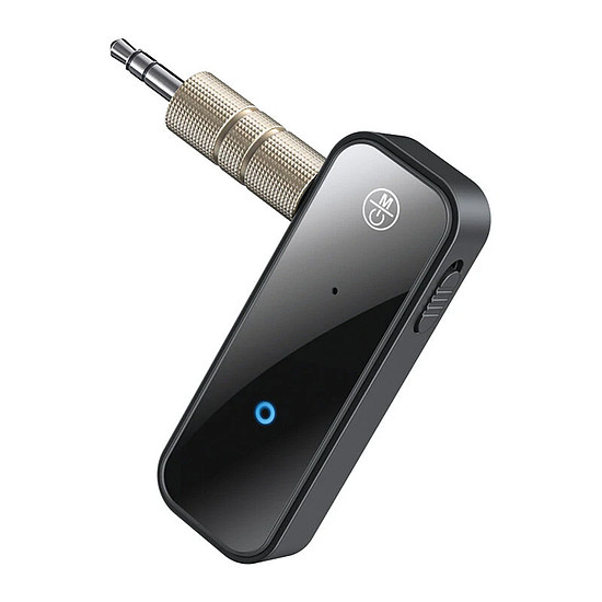 Yesido - Bluetooth audioadapter (YAU25) - Aux Jack 3,5 mm - Fekete (KF235659)
