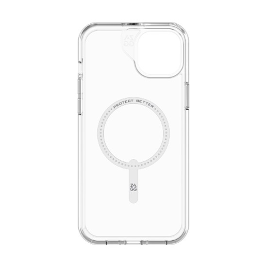ZAGG Crystal Palace Snap MagSafe tok iPhone 14 Plus / 15 Plus készülékhez - átlátszó