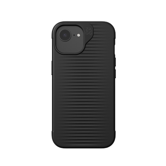 ZAGG Luxe tok iPhone 16e (2025) / 15 / 14 / 13 készülékhez - fekete