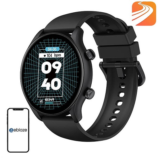 Zeblaze Btalk 3 Plus okosóra fekete (Btalk 3 Plus Black)