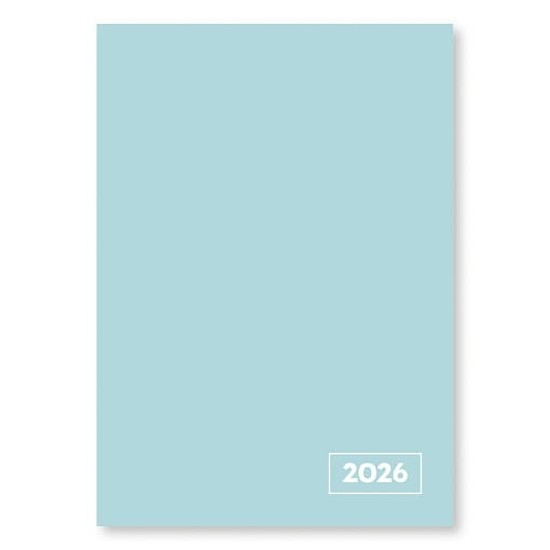 Zsebnaptár 2026 VECTRALINE A/7 álló fehér lapos vegyes mintás