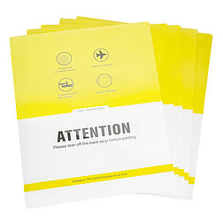 20 db. Hidrogél fólia tablethez, öngyógyító plotterrel történő vágáshoz (29 cm x 22,5 cm)