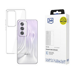 3mk átlátszó tok Oppo Reno 12 Pro készülékhez - átlátszó