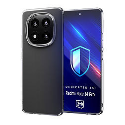 3mk átlátszó tok Xiaomi Redmi Note 14 Pro készülékhez - átlátszó