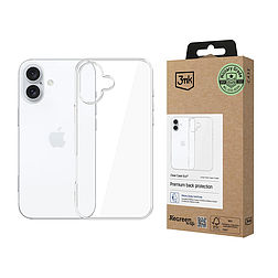 3mk Clear Case Eco Apple iPhone 16 Plus készülékhez - átlátszó