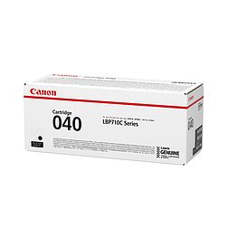 Canon CRG-040 Black lézertoner eredeti 6,3K 0460C001 LBP710/712