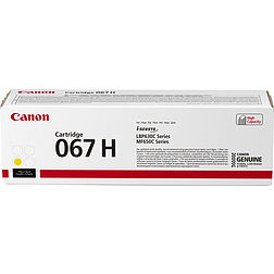 Canon CRG-067H Yellow lézertoner eredeti 2,35K 5103C002