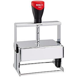Colop Expert 3900 szövegbélyegző önfestékező fém 55x106 mm