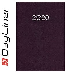 Dayliner agenda Animal A5 heti RedPanda bordó 2026