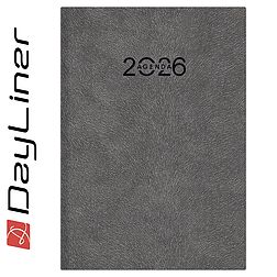 Dayliner agenda Animal A5 heti Wolf szürke 2026