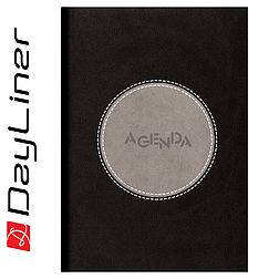 Dayliner agenda Central A5 napi fekete-szürke 2026