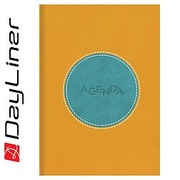 Dayliner agenda Central A5 napi sárga-türkiz 2026