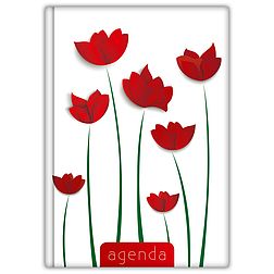Dayliner agenda Colors A5 heti Flower Tulipán 2026