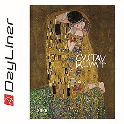 Dayliner falinaptár Gustav Klimt 2026
