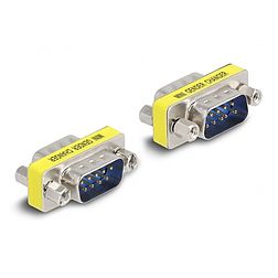 Delock D-Sub 9 pin Gender Changer apa - apa (anyákkal) 2 db.-os (66464)