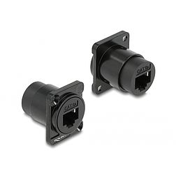 Delock D-típusú Modul RJ45 Cat.6A hüvely - hüvely (87815)