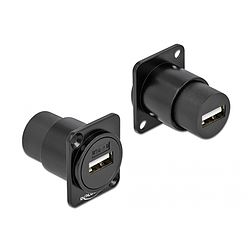 Delock D-típusú Modul USB 2.0 A-típusú hüvely - hüvely (86784)