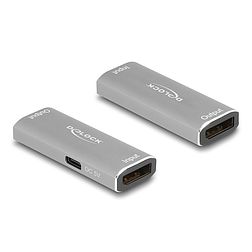 Delock DisplayPort 1.4 ismétlő 8K 30 Hz 20 m (11504)