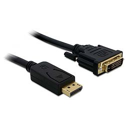 Delock Displayport - DVI 24+1 kábel, apa - apa 1,0m (82590)