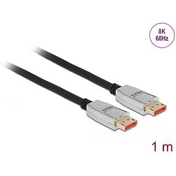 Delock DisplayPort kábel 8K 60 Hz 1 m (87040)
