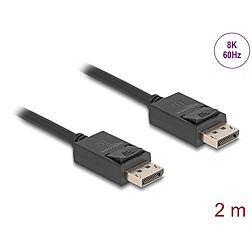 Delock DisplayPort kábel 8K 60 Hz 40 Gbps 2 m (80493)