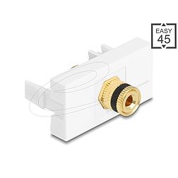 Delock Easy 45 Modul kötőoszlop a menetes anyához fekete/fehér (90902)